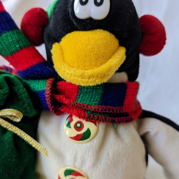 Collector's Choice FLOPPY Bean Bag Friends Plush Stuffed Penguin “Patrick” 7” - Picture 3 of 4